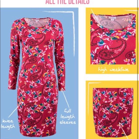 LulaRoe Debbie Dress - Picture 7 of 7